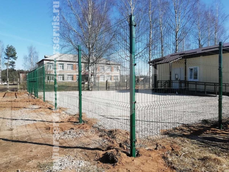 3D заборы для частного дома 25 метров 5мм