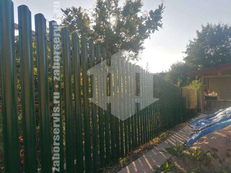 Штакетник для участка 50 метров