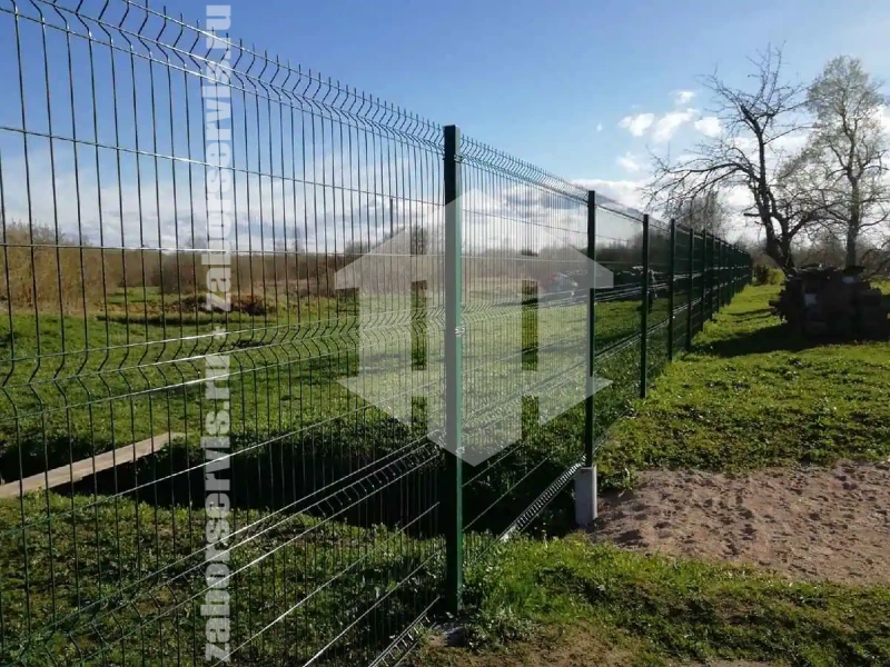 3D забор 117 метров высота 2,0м 4мм