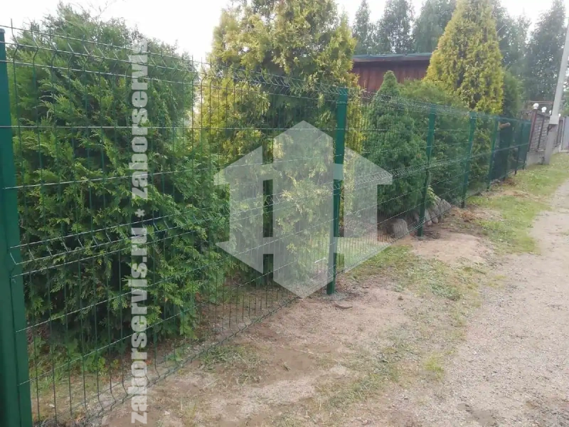 Забор из сварной сетки 95 метров