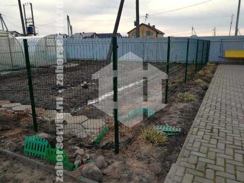 3D забор 97 метров высота 1,8м 4мм