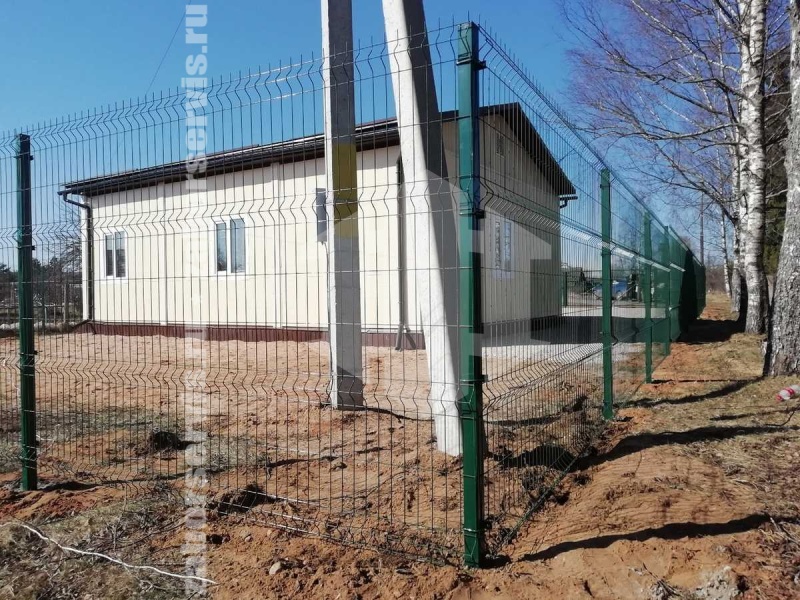 3D заборы для частного дома 25 метров 5мм