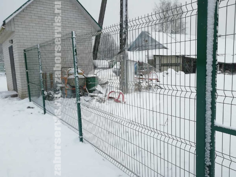 3D заборы для частного дома 200 метров 3,5мм